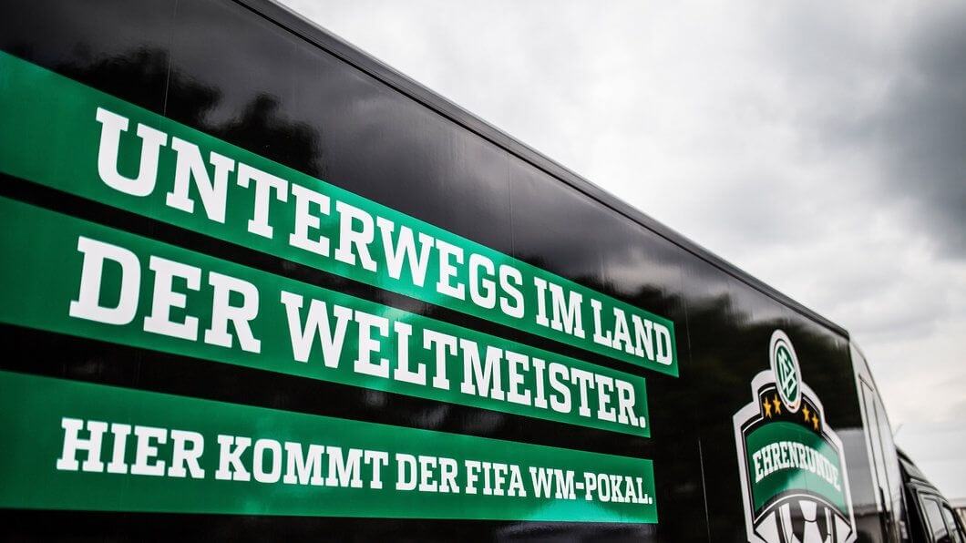 DFB-Ehrenrunde des FIFA WM-Pokals: Vorverkauf startet!