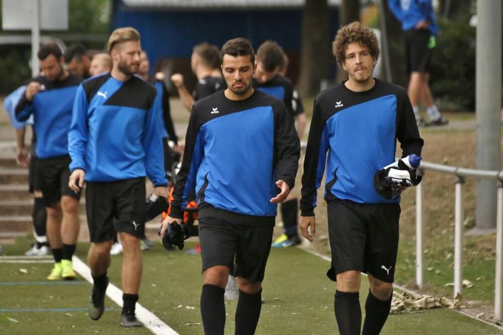 von vorne n. hinten: Richard Wegmann, Anthony Loviso, Daniel Gulde und Mario Göttlicher. Foto: Rafael Kowollik
