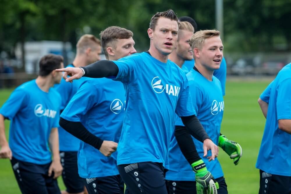 Leitwolf Hanno Balitsch gibt in der Kocak-Elf den Ton an. Der Ex-Nationalspieler hat sehr gut eingeschlagen. Bild: AS Sportfotos