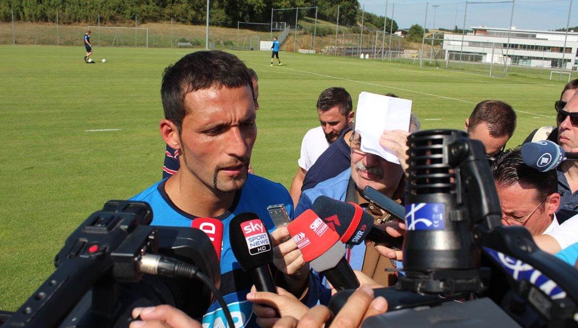 Herzlicher Empfang für den neuen Hoffe-Star Kevin Kurany