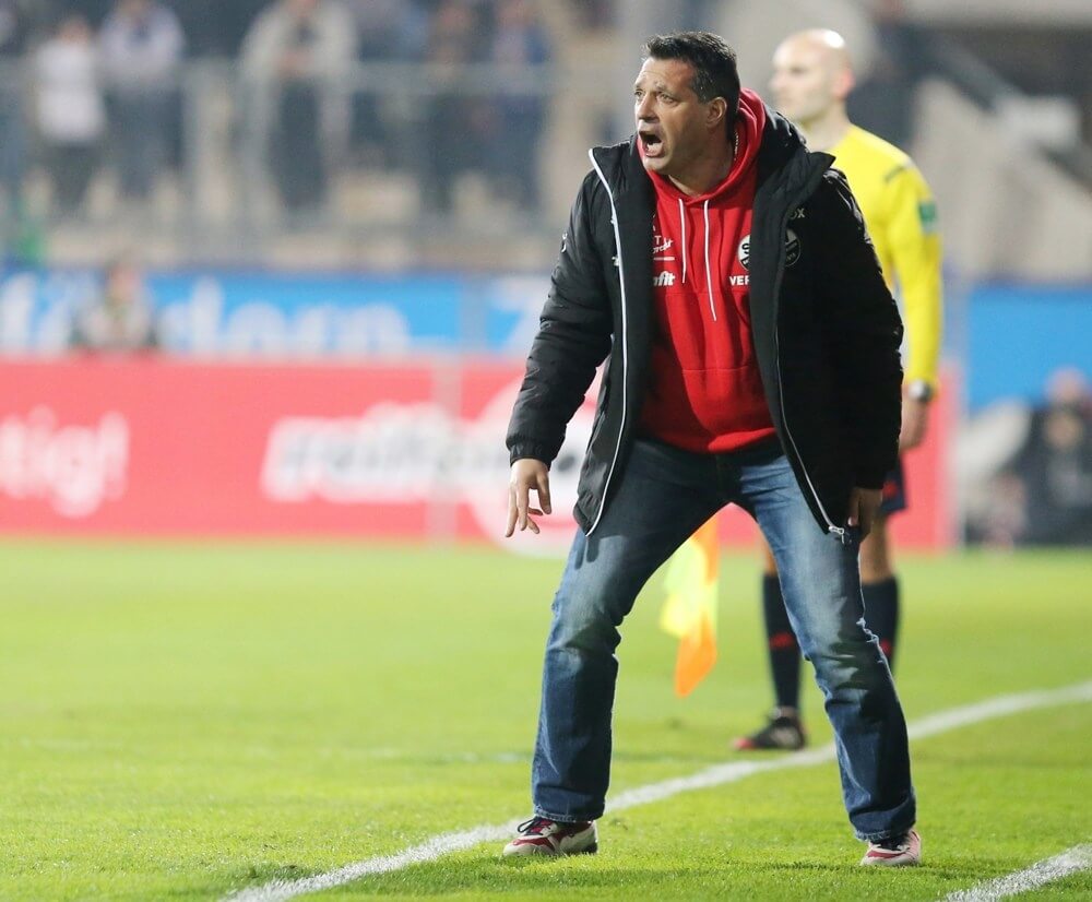 „Der Akku wird am Freitag voll sein“, verspricht der Fußballlehrer. Bild: AS Sportfotos
