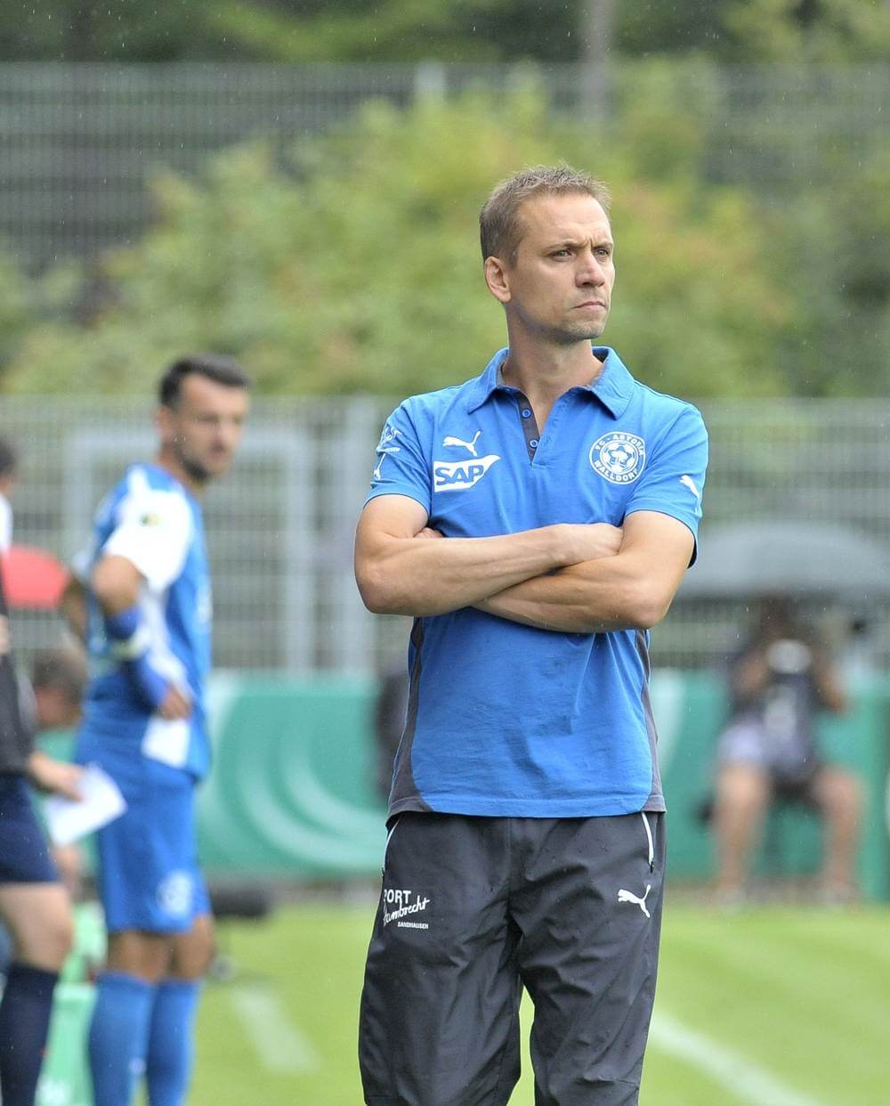 FCA-Coach Matthias Born hat die Pokalhürde Pforzheim erfolgreich genommen. Bild: AS Sportfotos
