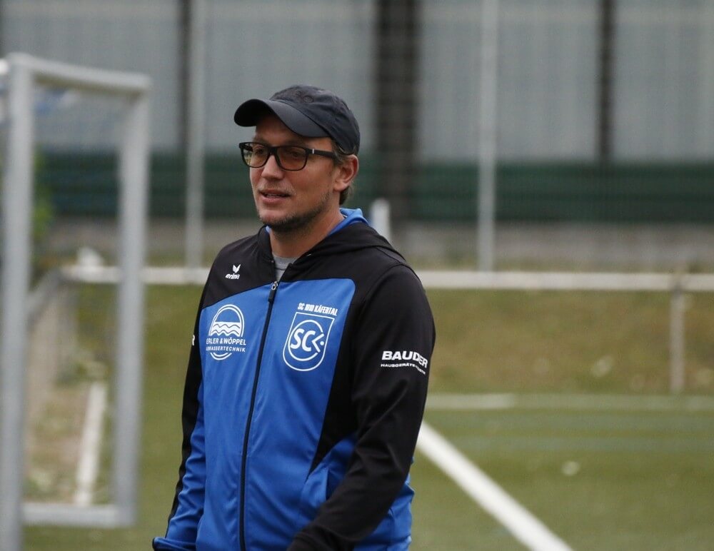 Käfertals TRainer Marc Ritschel musste sich mit seinem Team erst in der Verlängerung geschlagen gegeben. Foto: Rafael Kowollik