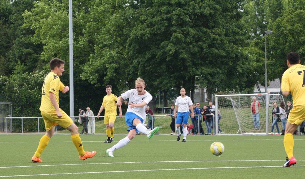 Spielszene Fortuna Heddesheim II - 03 Ladenburg II - Saison 14/15. Bild: Fortuna