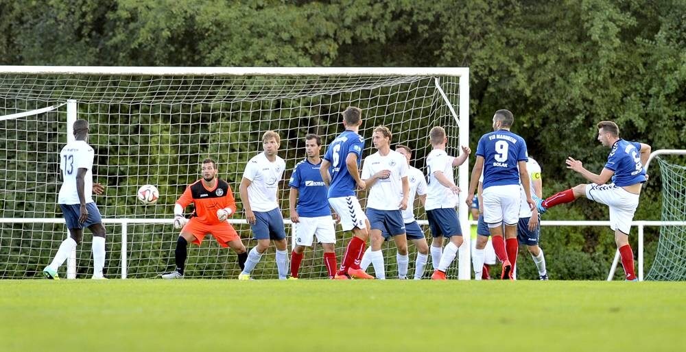 Im Krombacher Pokal Baden werden die Weichen für die Halbfinals gestellt