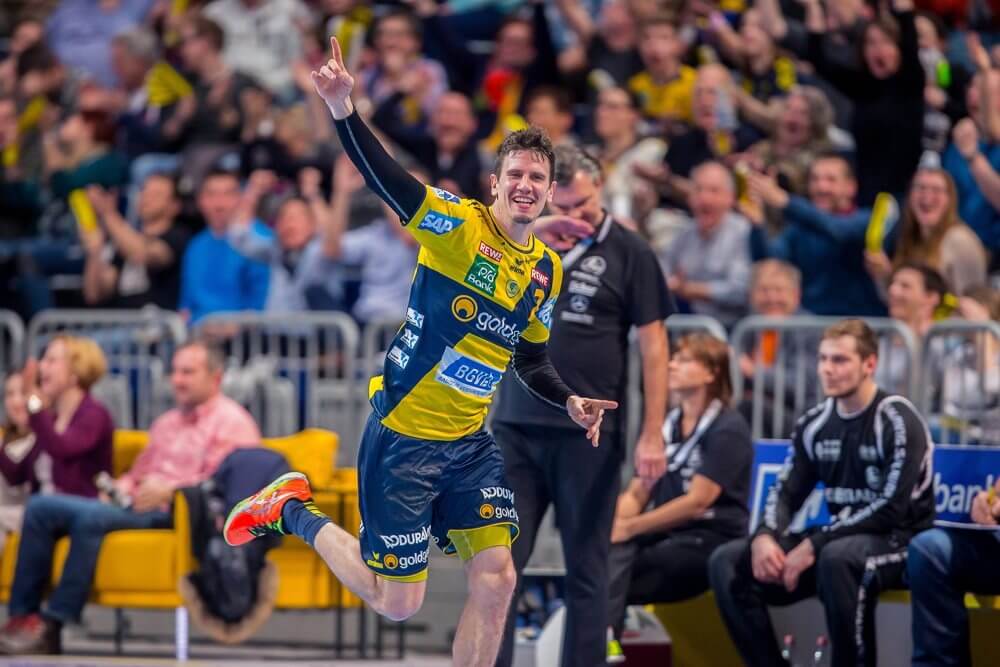 Andy Schmid wartete mit einer richtig starken Leistung auf, erzielte 13 Treffer. Bild: AS Sportfotos