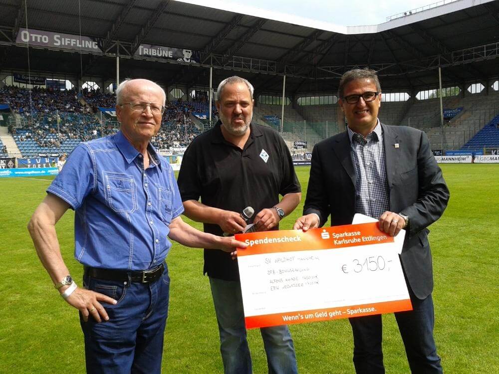 DFB-Bonuszahlung an SV Waldhof Mannheim