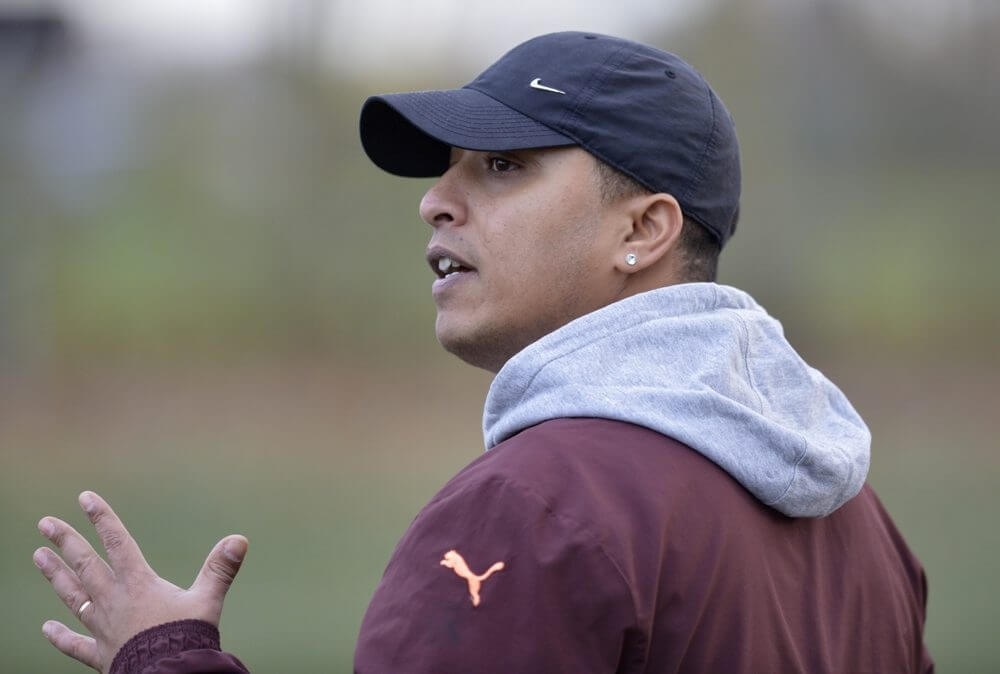 Musie Sium ist Interimscoach beim SV Waldhof Mannheim II