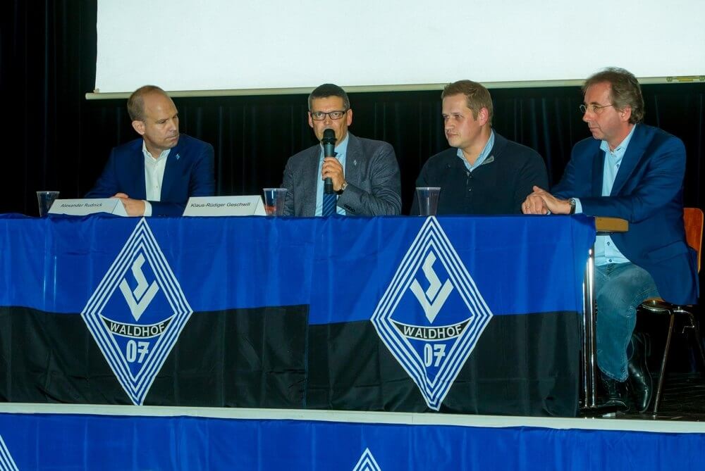 Klaus-Rüdiger Geschwill zum neuen Präsidenten des SV Waldhof Mannheim gewählt