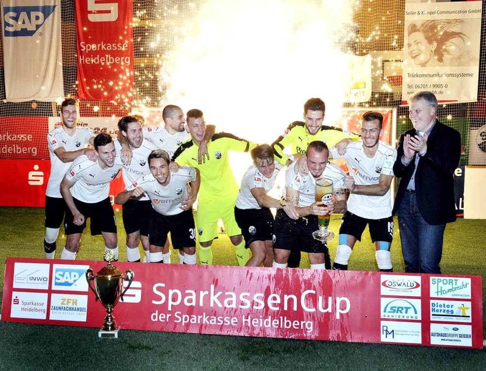 SV Sandhausen gewinnt Sparkassen-Cup Rhein-Neckar / FC Türkspor Mannheim wird Dritter