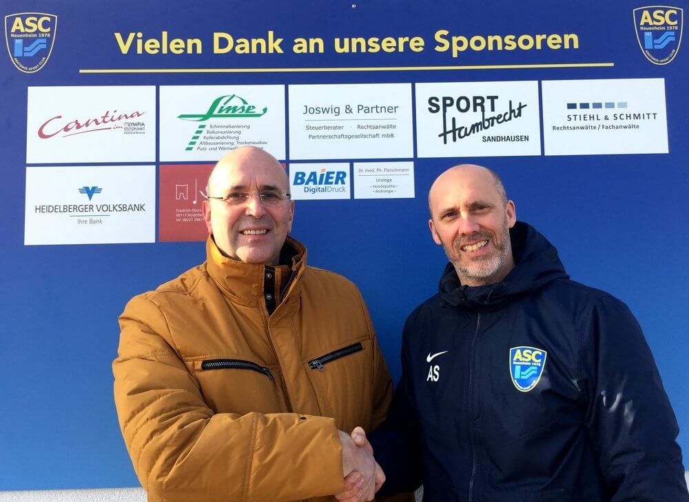 Aufstiegstrainer Alexander Stiehl verlängert beim Landesligisten ASC Neuenheim