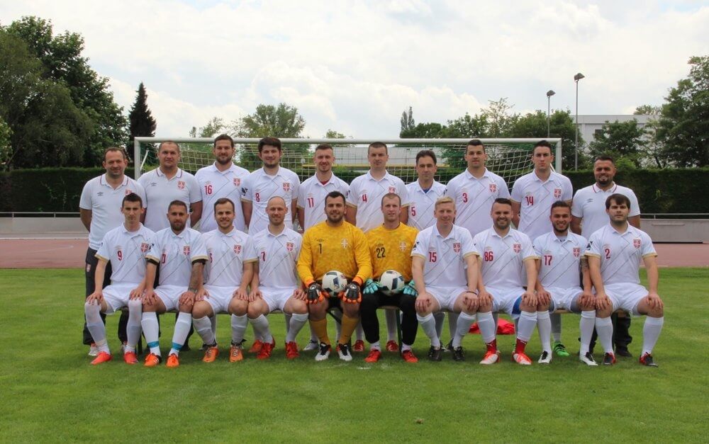FK Srbija Mannheim Kreisliga Mannheim 2016/2017 Foto: FK Srbija Mannheim