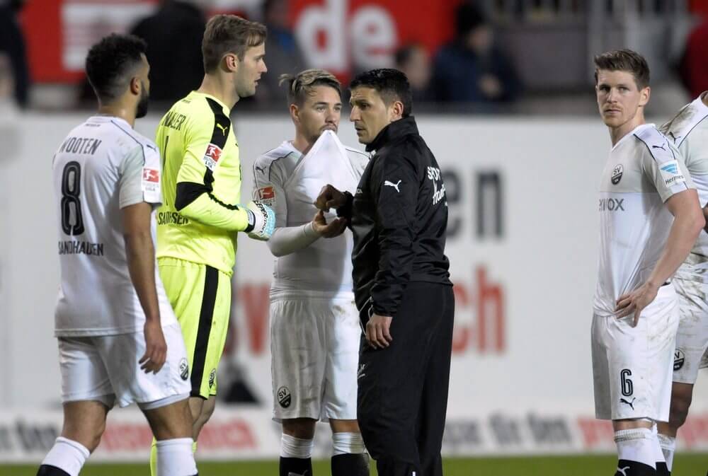 Kenan Kocak fehlt die Offensiv-Abteilung – Sandhausen kam gegen Bochum nicht über ein 0:0 hinaus