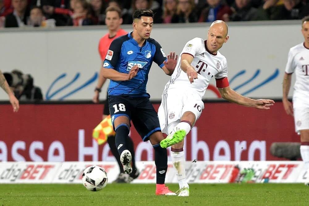 Hoffenheim siegt im 18. Duell erstmals über den Rekordmeister FC Bayern München