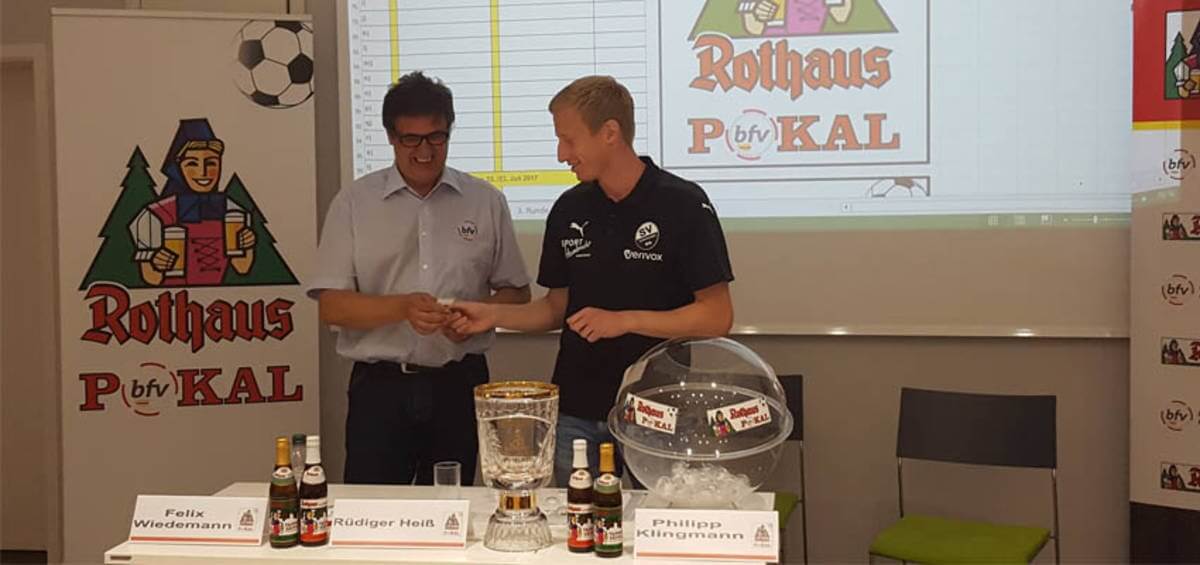 bfv-Rothaus-Pokal 2017/18 / Auslosung bis zum Achtelfinale