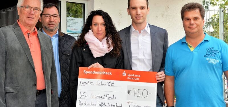 bfv unterstützt Spendenaktion der Spvgg. 06 Ketsch