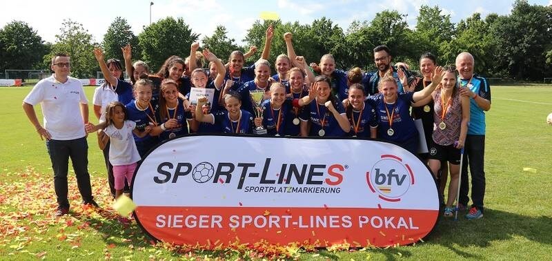 Karlsruher SC holt sich den Sport-Lines Pokal der Frauen 2017/18