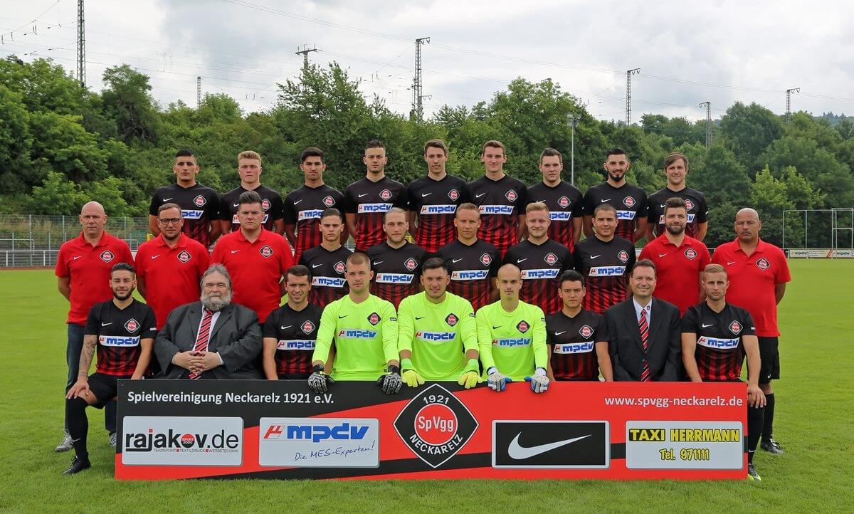 Die SpVgg. Neckarelz steigt zum dritten Mal in Folge ab. Nächste Saison gehen die Odenwälder in der Landesliga Odenwald an den Start. Bild: Buse/SpVgg.