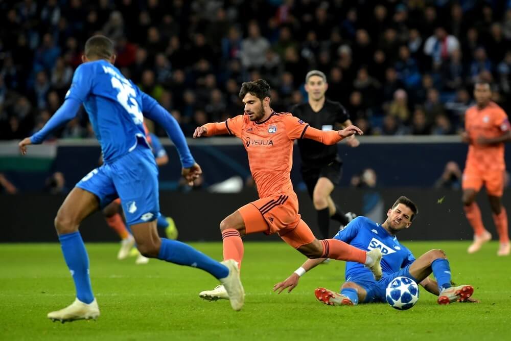 Hoffenheimer erzielen bei Olympique Lyon Last-Minute Ausgleich