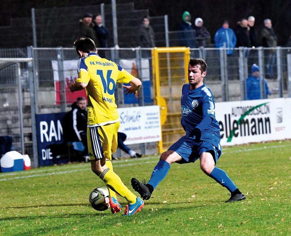 Mit dem Rücken zur Wand ++ Der FCA Walldorf hängt in der Regionalliga Südwest unten fest