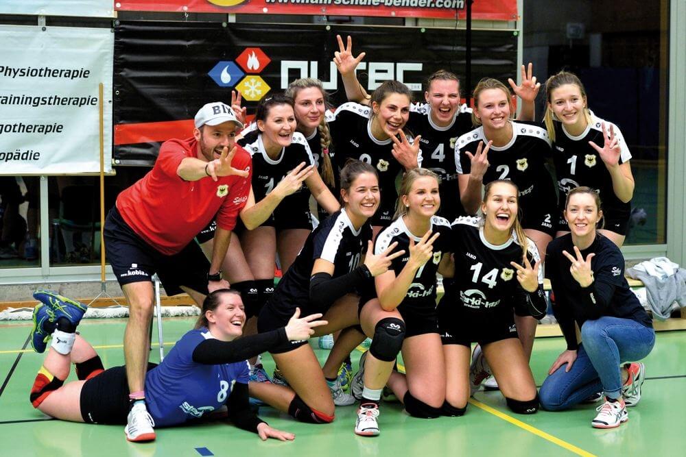 Es läuft gut bei den Volleyballdamen des SV Sinsheim