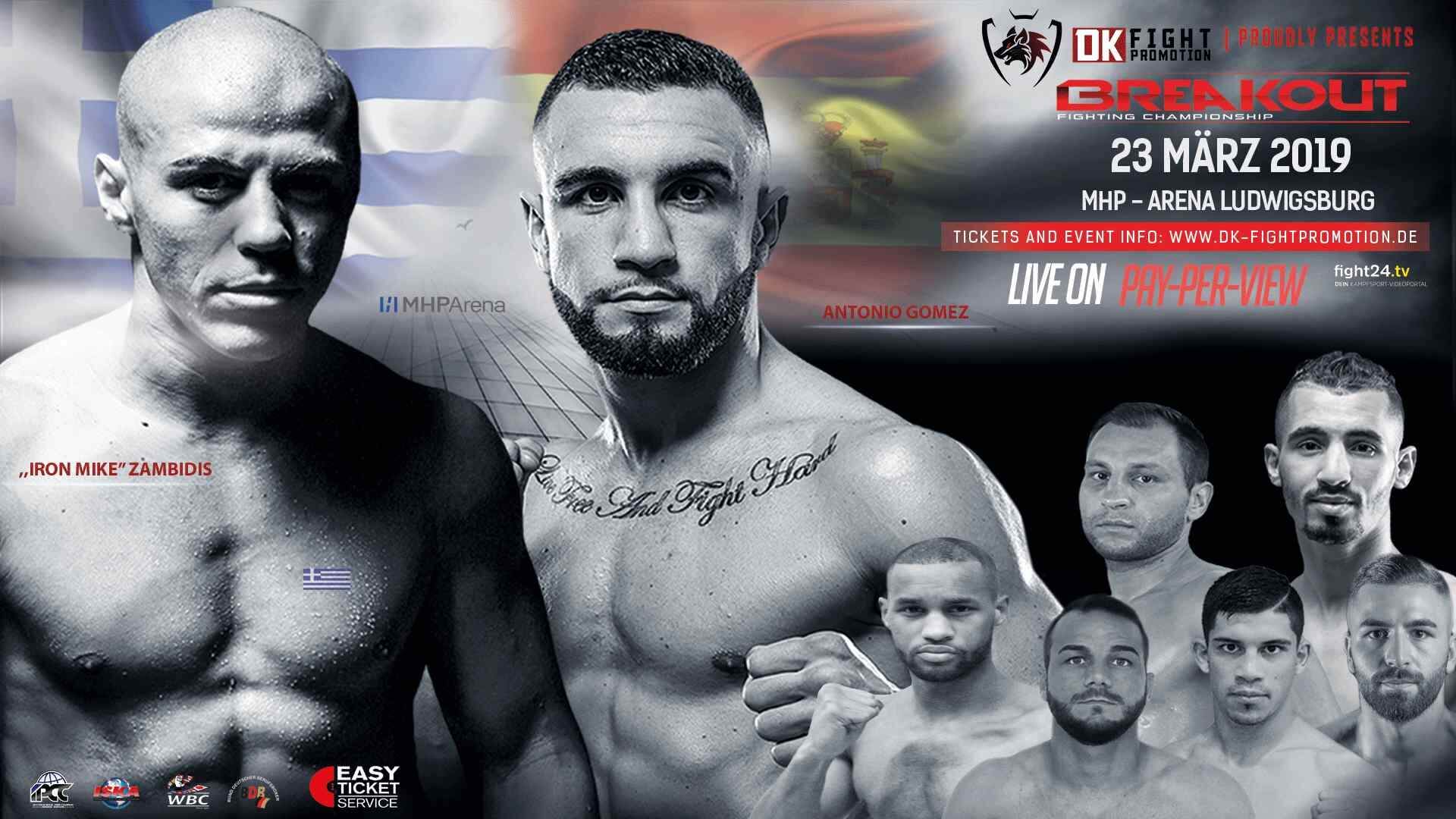 Kampfsport – Breakout in der MHP Arena