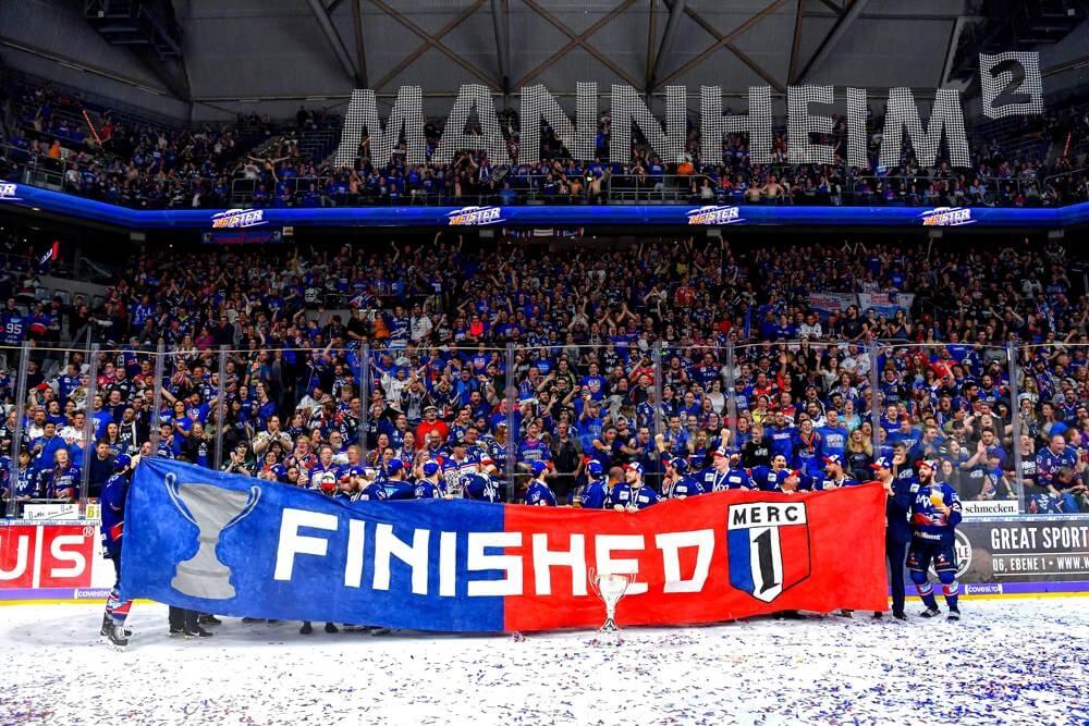 Krönung für die Adler Mannheim – Overtime-Sieg gegen München bringt die 8. Deutsche Meisterschaft