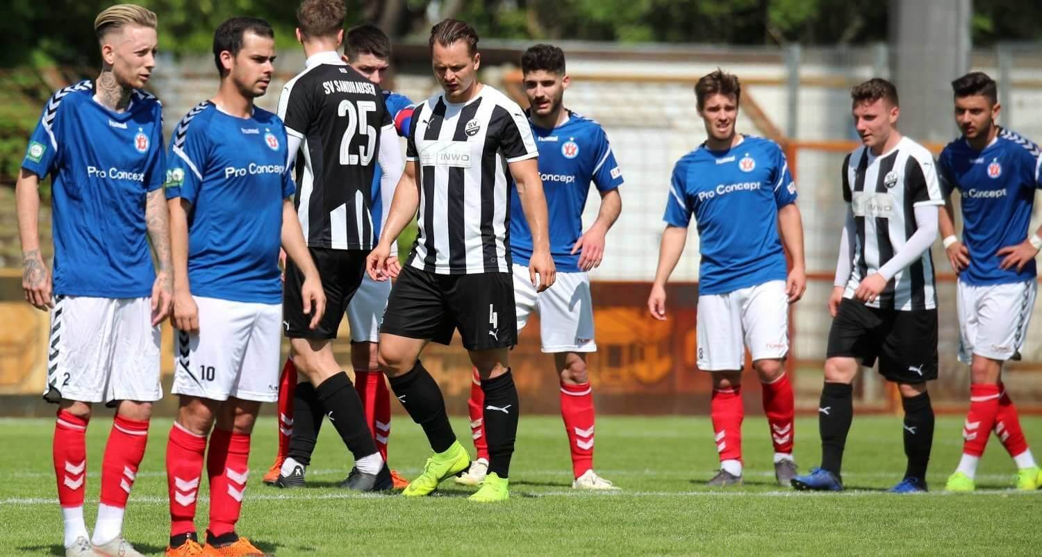 VfR Mannheim mit 1:3 Niederlage gegen SV Sandhausen U23