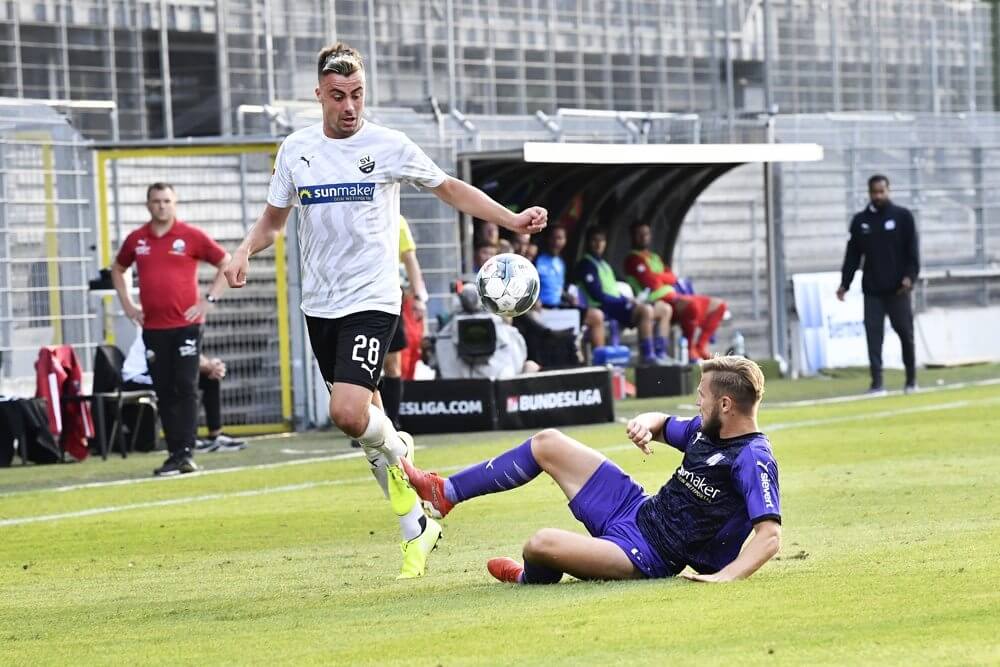 Auswärtssieg!! SV Sandhausen gewinnt nach Doppelschlag auf der Ostalb 2:0