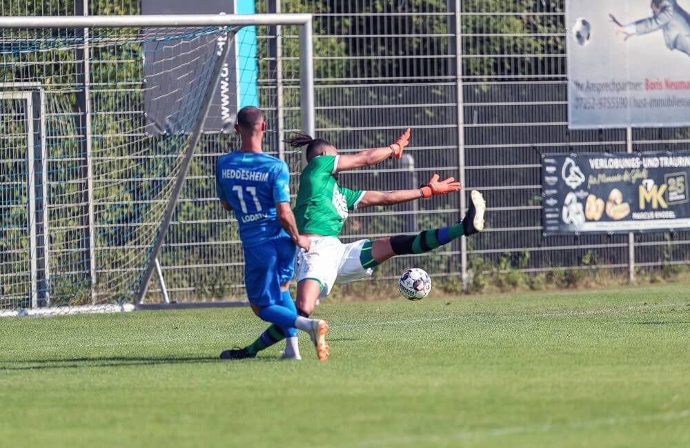 Fortuna Heddesheim zieht nach 5:1 (3:1) Sieg beim VfB Bretten ins Achtelfinale des BfV-Pokals ein