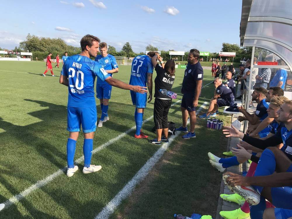 Verbandsligist SV Spielberg wirft Regionalligist Astoria Walldorf mit 3:2 (1:1) aus dem Pokal