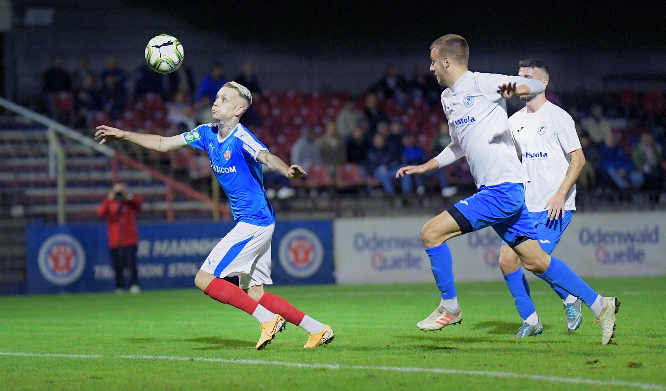 Spiel eins nach Secerli ++ VfR fegt Wieblingen in der 2. Halbzeit vom Platz