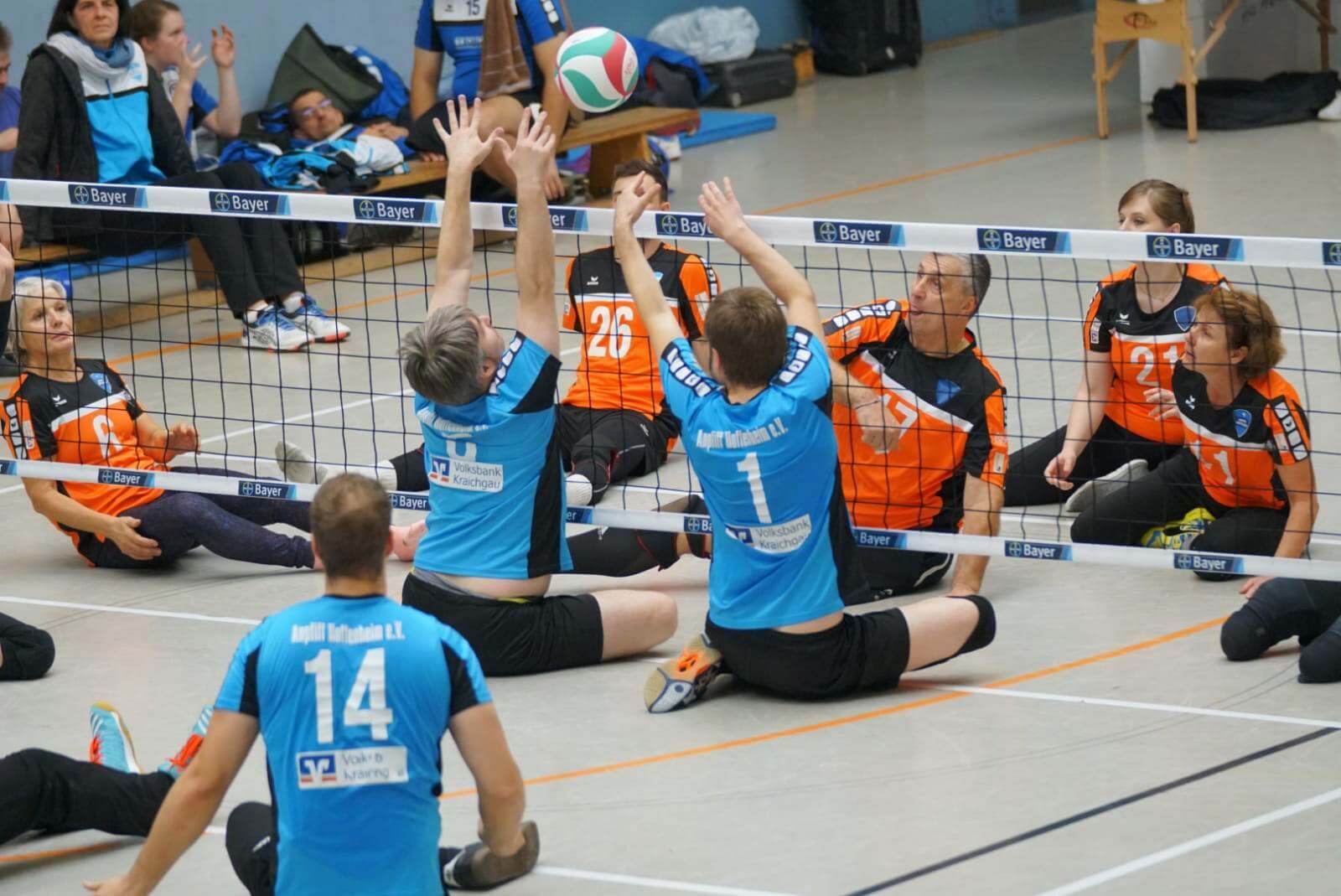 Hoffenheim-Derby bei der Deutschen Meisterschaft im Sitzvolleyball