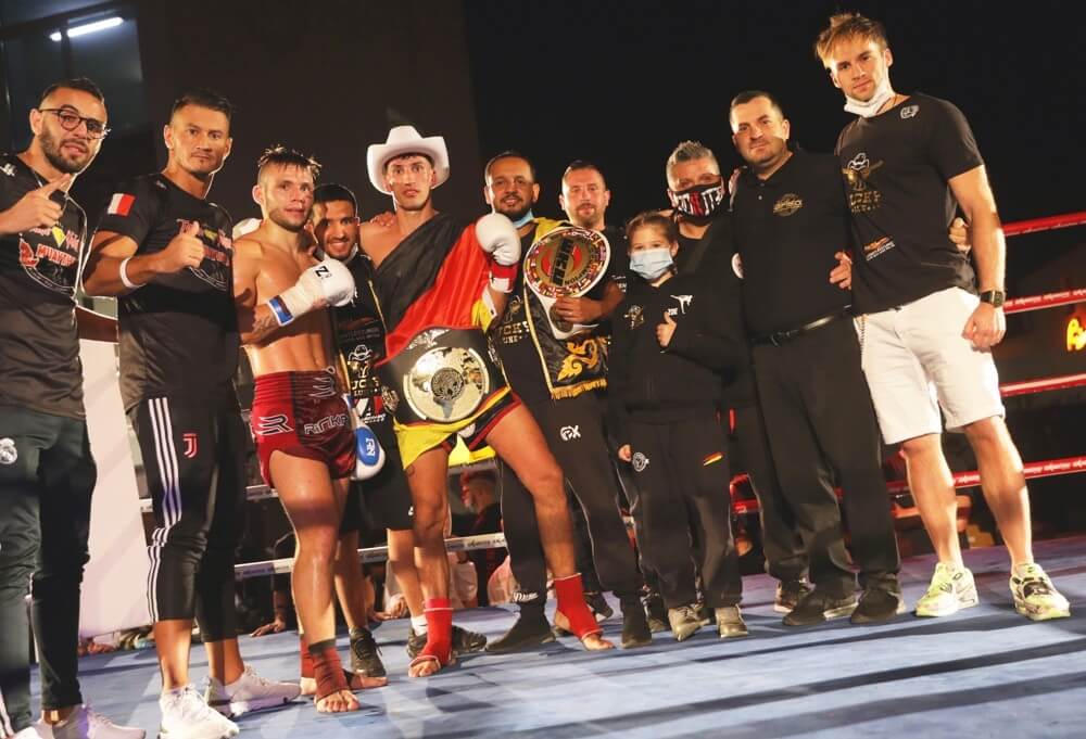 Der Mannheimer Dennis „Lucky Luke“ Haddad ist Europameister im Kickboxen