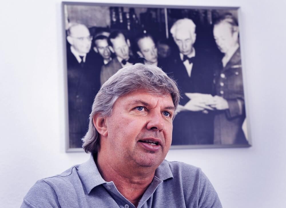 Ronny Zimmermann, Präsident des Badischen Fußballverbandes. AS Sportfoto