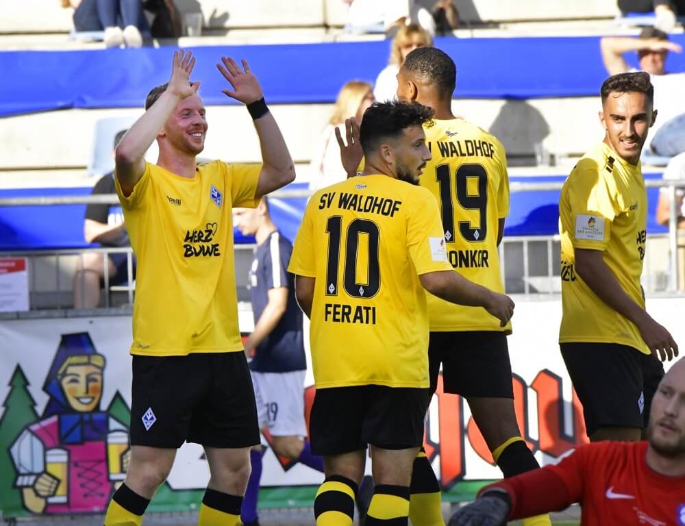 FV Lauda gegen SV Waldhof heute abend live im Sporttotal.TV