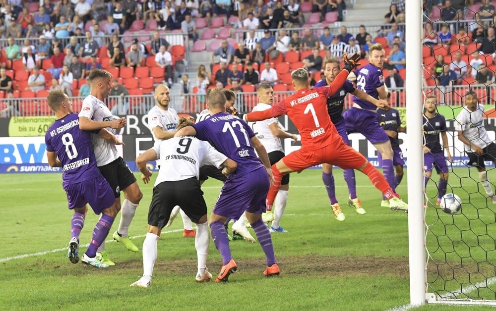 Spielszene aus dem Duell der Vorsaison Bild: AS Sportfoto