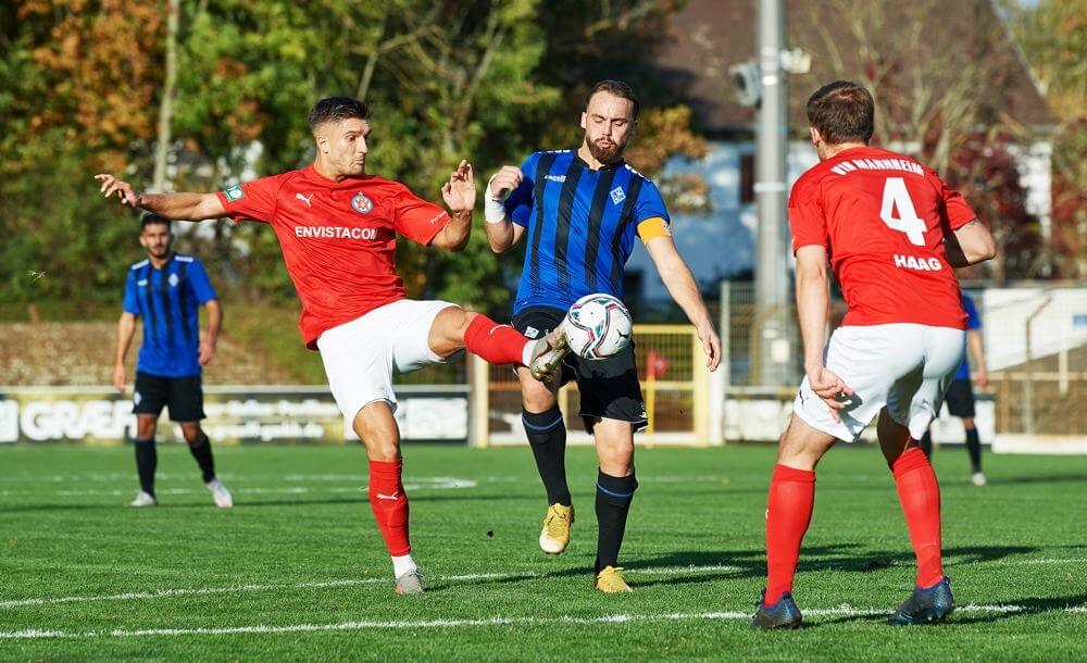 Deutliche Niederlage ++ VfR Mannheim verliert gegen SV Waldhof II verdient mit 0:3 (0:1)