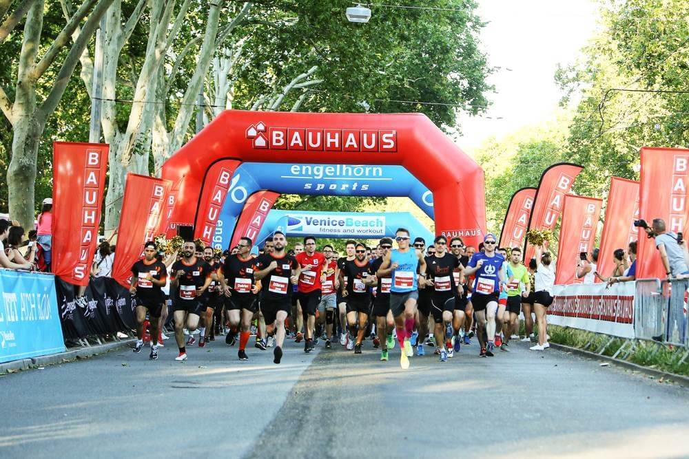 Virtuelles Teambuilding beim BAUHAUS Firmenlauf Mannheim