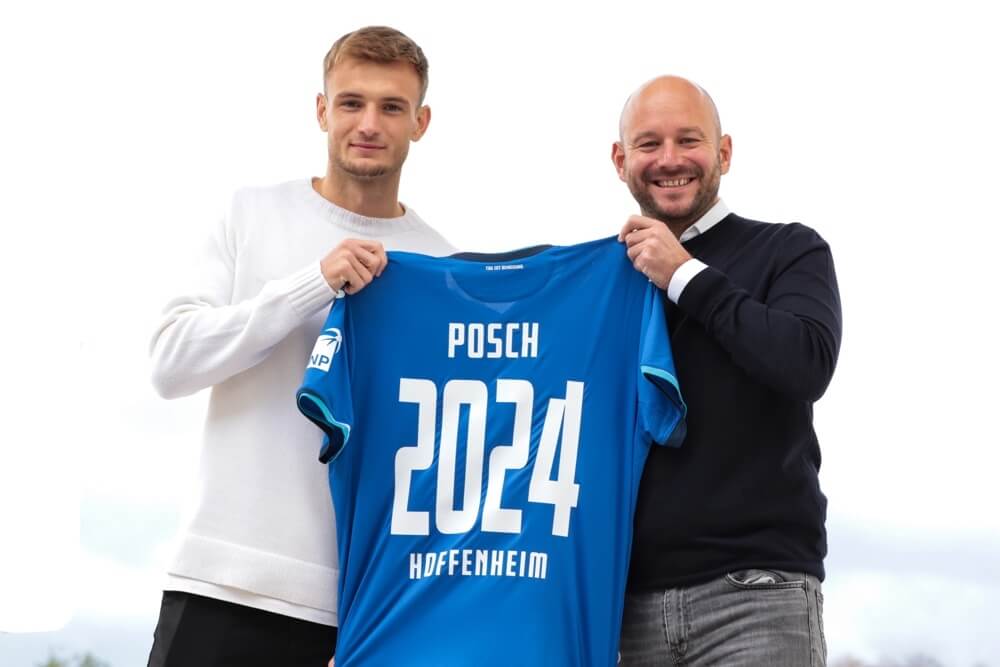 Stefan Posch verlängert bei der TSG Hoffenheim bis zum Jahr 2024