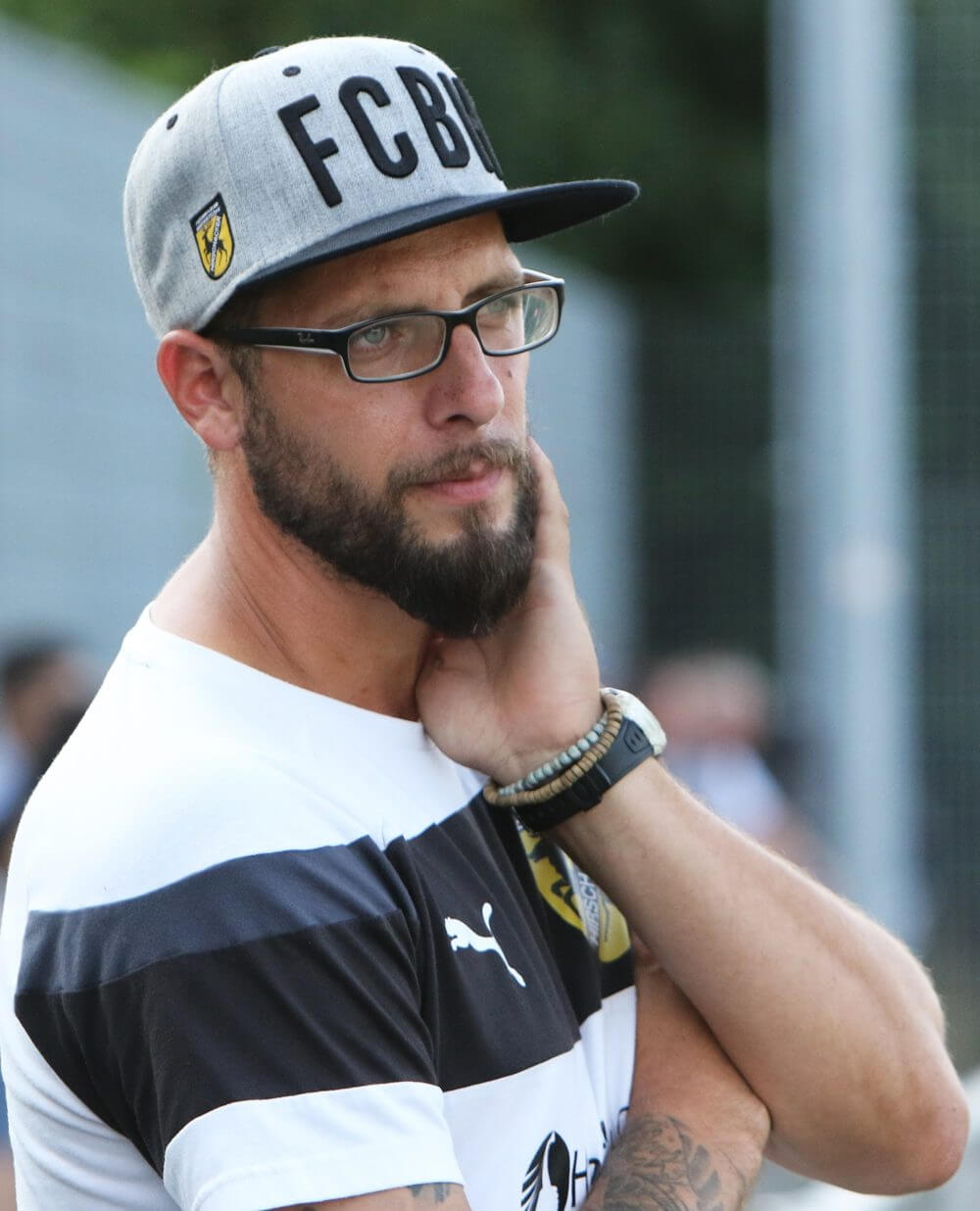 Dennis Hardung coacht die U10 des SV Waldhof und ist für Badenia Hirschacker nur noch administrativ tätig Bild: Lothar Fischer