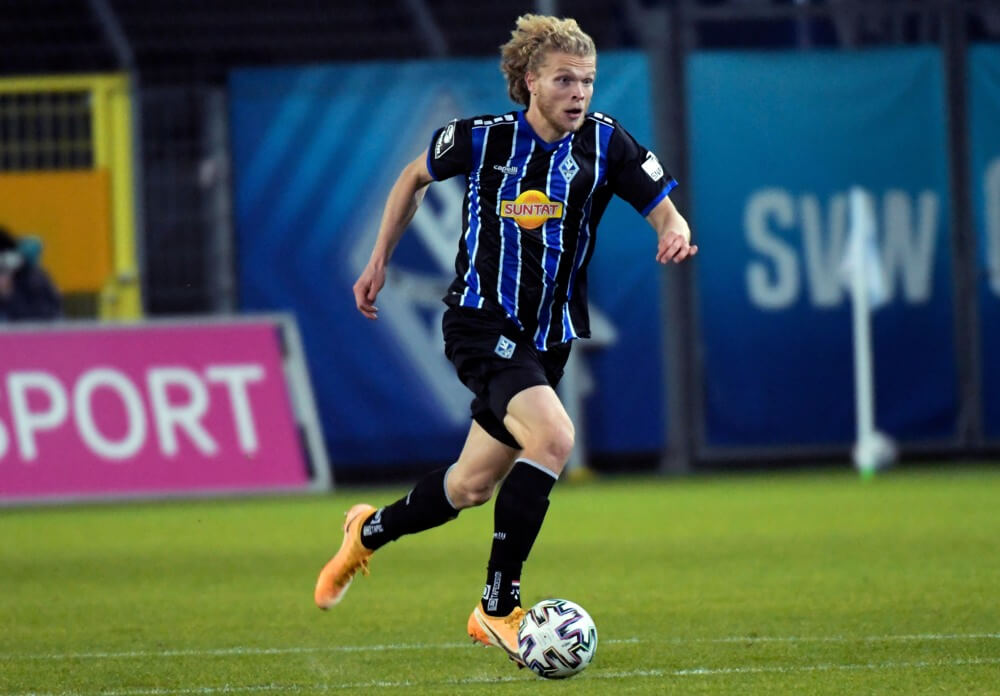 Ist Jesper Verlaat mehr als nur eine Alternative für das Spiel gegen Wehen-Wiesbaden? AS Sportfotos