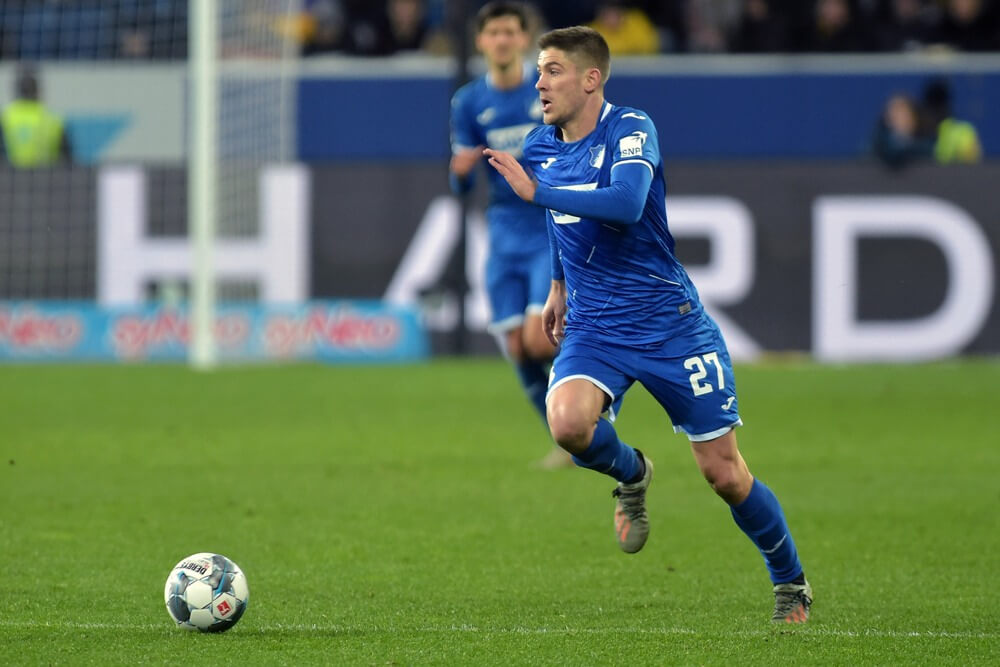 TSG Hoffenheim bezwingt starken VfL Wolfsburg mit 2:1 (2:1)