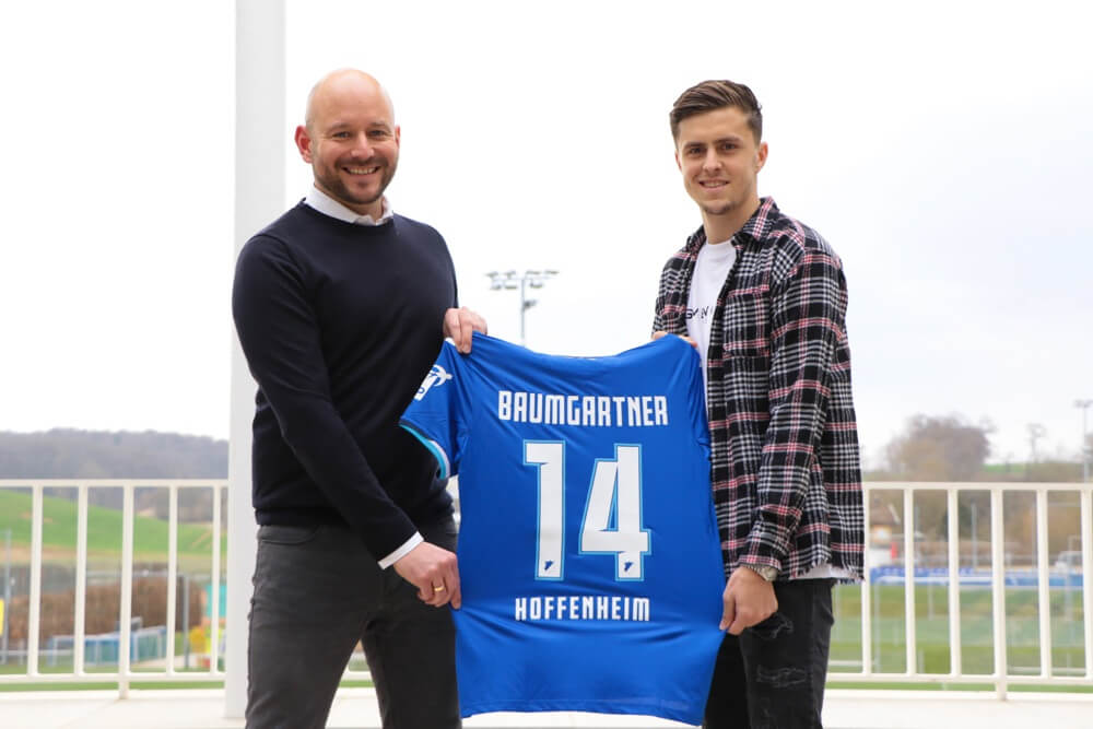 TSG Hoffenheim bindet Christoph Baumgartner bis zum Jahr 2025