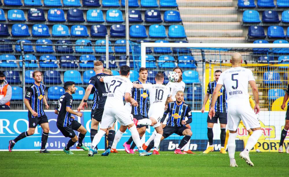 Spielszene SVW-Ingolstadt Saison 20/21. Bild: Alfio Marino