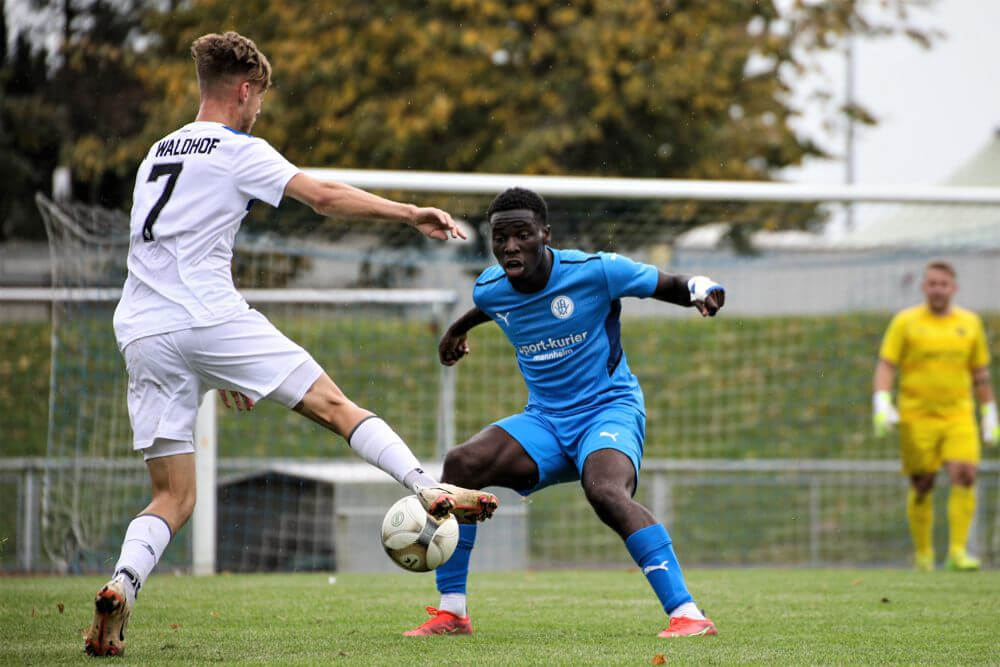 Fortuna Heddesheim entscheidet Derby gegen die U23 des SV Waldhof durch späte Treffer mit 2:0 (0:0) für sich