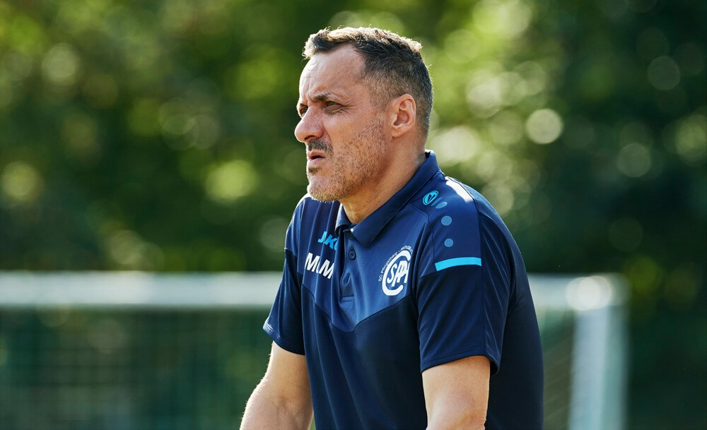 Miguel de Mingo befindet sich mit seiner Mannschaft im unerwarteten Abstiegskampf. Bild: Berno Nix