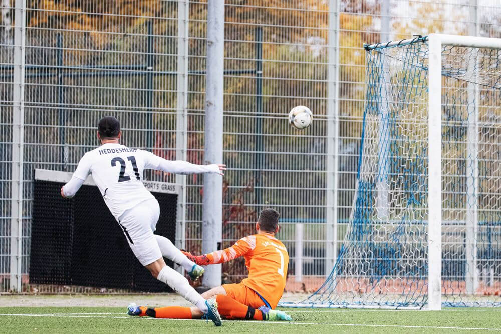 „Chancentod“ Fortuna Heddesheim ++ gegen den 1. FC Mühlhausen nur 1:1 (1:0)
