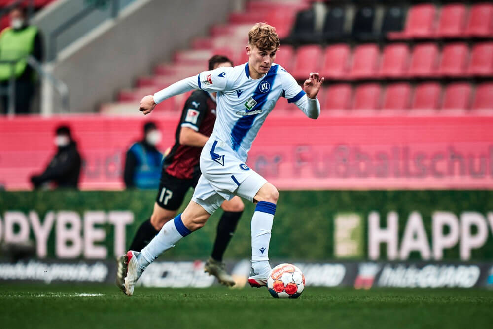 Dominik Kother wechselt auf Leihbasis vom KSC zum SV Waldhof Mannheim