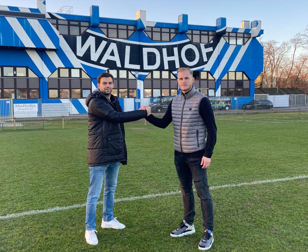 SV Waldhof verlängert den Vertrag mit Marcel Seegert